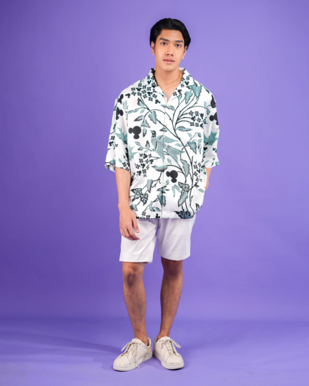 Bowling Shirt Tirta Disney 100 Tosca