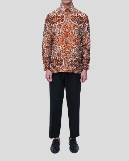 Ukir Cirebon Latar Jlamprang